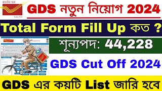 GDS Total From Fill Up 2024  GDS New Vacancy 2024  GDS 1st Merit List 2024  GDS [upl. by Alludba]