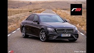 MercedesBenz Clase E 43 AMG 4Matic Prueba revistadelmotores [upl. by Bathsheeb]