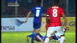 Indonesia vs Thailand 31 Sea Games 2011 Highlight Babak II [upl. by Clie605]