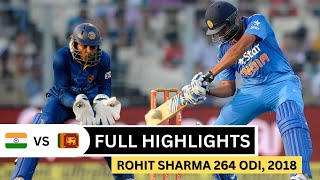 Rohit Sharma 264 vs Sri Lankan ODI Match Full HD Highlights 2014 Ball By Ball [upl. by Tenner829]