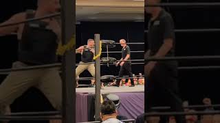 Danhausen curses Officer Colt Cabana  GCW HawaiiMania 2024 gcw danhausen coltcabana [upl. by Dian]