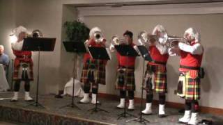 Kilties 2009 DCA IampE BaritoneEuphonium Bugle Quintet [upl. by Cirderf]