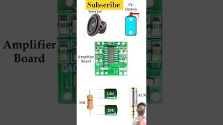 Amplifier Circuit  Bass Booster circuit✅😂shortvideo shortfeed shortsvideo shorts trending [upl. by Plume]