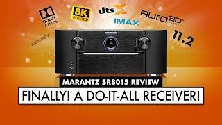 TOP Home Theater Receiver for 2022 Marantz Receiver Review SR8015 [upl. by Seigler]