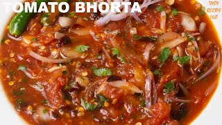 FlavorPacked Tomato Bhorta  Quick amp Simple Tomato Recipe [upl. by Joses]