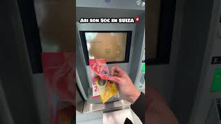 🇨🇭¡Primera vez sacando Francos Suizos en Suiza 🇨🇭💰 Mi experiencia usando la moneda local [upl. by Harmonie675]