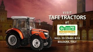 Visit TAFE Tractors  EIMA 2024  Bologna Italy [upl. by Adnawed]