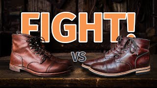 Red Wing IRON RANGER vs Thursday CAPTAIN  Boot Battle  BootSpy [upl. by Tjon231]