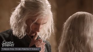 Viserys feels up Daenerys before Drogo meeting  Game of Thrones S01E01 [upl. by Eimile]