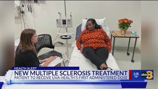 First UVA Health multiple sclerosis patient receives new treatment [upl. by Moersch]