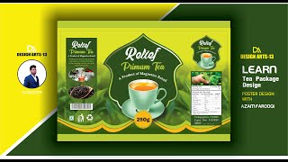 Product Packaging Design Tutorial Using CorelDraw x6  x7 in Hindi Azamfarooqi [upl. by Narda724]