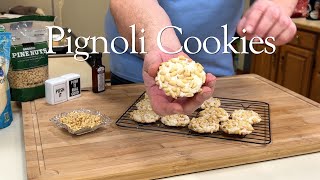 Pignoli Cookies are Italian chewy almond paste cookies that just so happen to be gluten free [upl. by Fira259]