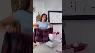 DIY Pleated Mini Skirt  How to Make Pleated Skirt  How to Sew Pleated Skirt [upl. by Eiten]