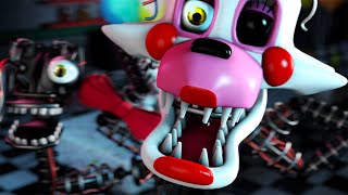 Mangle FNAF Voice Lines Animated [upl. by Aeslahc900]