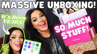 MASSIVE UNBOXING A Whole MONTH of Boxes  5 March Boxes amp Try On [upl. by Manoop]