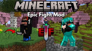 Minecraft With The Epic Fight Mod Is Something Else [upl. by Retep]