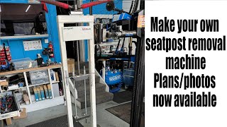 Grab the Plansphotos to build your own seat post removal tool [upl. by Snilloc]