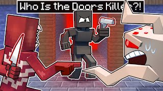 Who is the DOORS KILLER Minecraft [upl. by Ahseikal151]