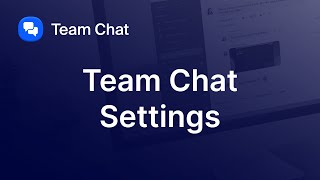 Zoom Team Chat Settings [upl. by Aleacem244]