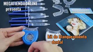 Kit blanqueamiento dental Peróxido 44 [upl. by Annohsal]