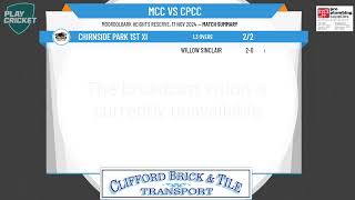 Mooroolbark 2nd XI v Chirnside Park 1st XI [upl. by Boni]