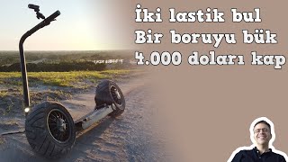 Stator Güçlü Elektrikli Scooter [upl. by Pascasia]