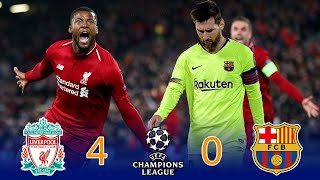 Liverpool vs Barcelona 40  UCL Semi Final 2019 HD  عصام الشوالي🔥 [upl. by Vetter]