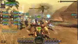 Desert Dragon Nest Hardcore lv 60 Cap 1st team to clear in GreenWood DNSEA [upl. by Virginie]