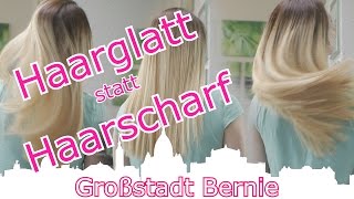 Dauerhafte Haarglättung straightening mit Newsha  GSB Folge 13 [upl. by Ylenaj480]