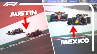 Verstappen vs Norris Got Spicy In Austin and Mexico City [upl. by Leirum]