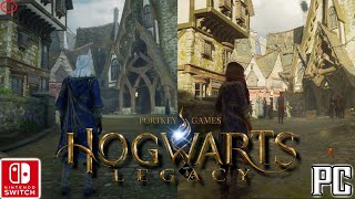 Hogwarts Legacy  Switch VS PC Comparison [upl. by Grote]