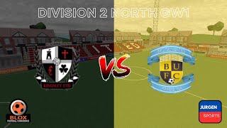 Kingsley VS Ballymun BFC D2N GW1 BloxFootballConference [upl. by Sherman619]