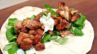 Shawarma amp Garlic Sauce   Best home made shoarma you will ever eat [upl. by Leis]