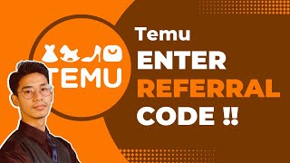 How To Enter Referral Code On Temu [upl. by Tnarg889]