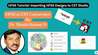 Importing HFSS Designs into CST for Electromagnetic Simulation [upl. by Nosyaj]