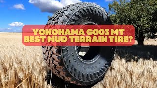 All you need to know about the Yokohama G003 MT  See them in action [upl. by Harden575]