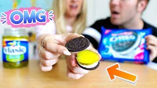 Weird Food Combinations for Back to School w Shane Dawson [upl. by Haughay761]