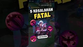 Kesalahan Fatal User Cecilion ernandobpygo [upl. by Lombard]