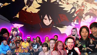 Madara Uchiha Vs Shinobi Alliance 20 People React Shippuden 322 REACTION MASHUP [upl. by Euqinamod]