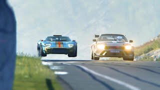 NEW Ford Mustang GTD 2024 vs Ruffian GT40 at Highlands [upl. by Rayham]