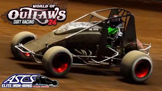 ASCS Elite non wings week 5 at Jacobs County  World of Outlaws Dirt Racing 24 [upl. by Amadis]