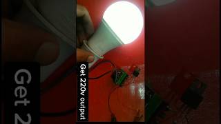 INVERTER 5v to 220v shorts yshorts viral aryanexperiment inverter electronics [upl. by Tnahs982]