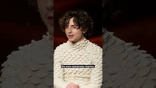 Timothée Chalamet on discovering TheBeatles through his mum and playing Bob Dylan [upl. by Isbella]