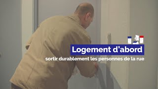 Logement dabord  sortir durablement les personnes de la rue [upl. by Rocker]