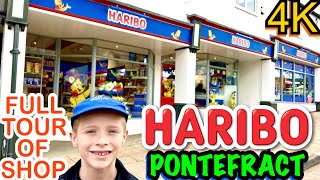 Logans tour of the HARIBO SHOP in Pontefract UK [upl. by Adehsar]