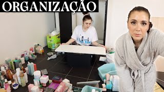 LIMPAR e ORGANIZAR a CASA DE BANHO E PRODUTOS  Joana Gentil [upl. by Neelyaj661]