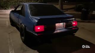 Foxbody mustang spintech 9000 exhaust [upl. by Nollaf]