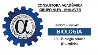 10 Fisiología celular Glucolisis Vía aerobia Vía anaerobia [upl. by Yesrod86]