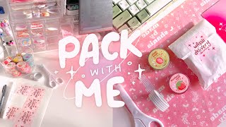 🌷 asmr packing orders for my small business pt2  sticker shop  real time  no talking  no bgm ✿ [upl. by Amron]