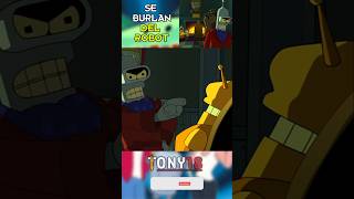 BENDER DESAFIA A CALCULON🤖😡🤖  FUTURAMA【T6 EP5】 [upl. by Theran]